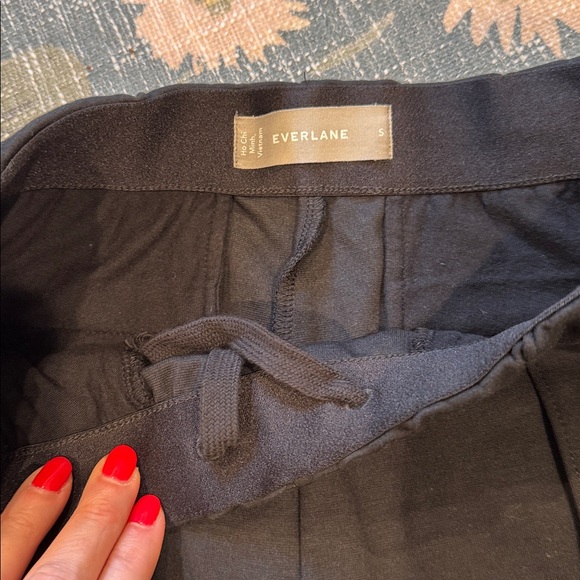 Everlane The Dream Pant Pull On Black Pants Size Small - Picture 2 of 4